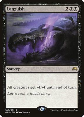 Languish card from Magic Origins