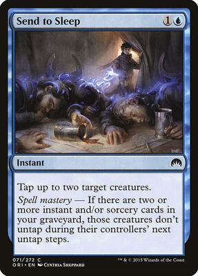 Send to Sleep card from Magic Origins