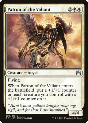 Patron of the Valiant card from Magic Origins