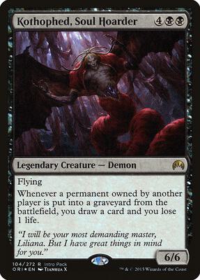 Kothophed, Soul Hoarder card from Unique and Miscellaneous Promos