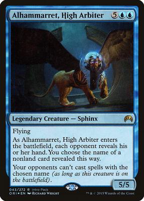 Alhammarret, High Arbiter card from Unique and Miscellaneous Promos