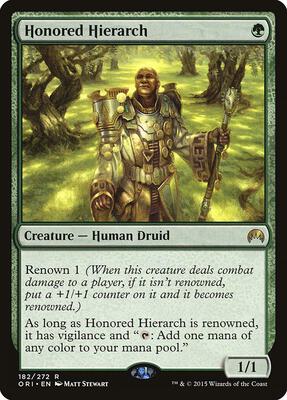 Honored Hierarch card from Magic Origins