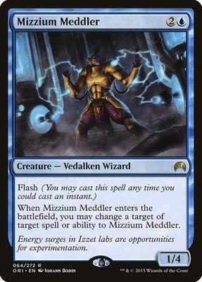 Mizzium Meddler card from Magic Origins