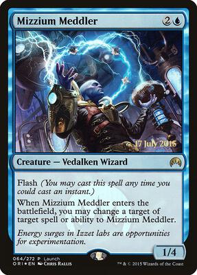 Mizzium Meddler card from Launch Party & Release Event Promos