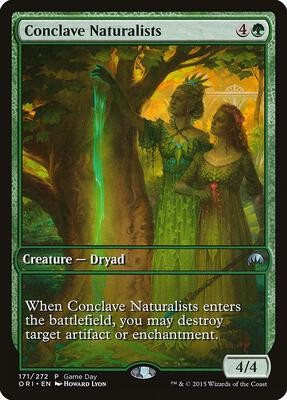 Conclave Naturalists card from Game Day & Store Championship Promos