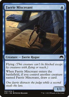 Faerie Miscreant card from Magic Origins