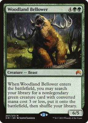 Woodland Bellower card from Magic Origins