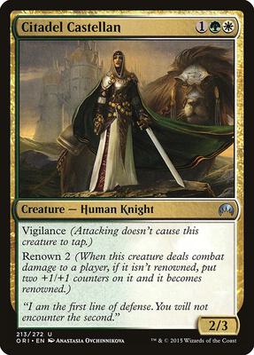 Citadel Castellan card from Magic Origins