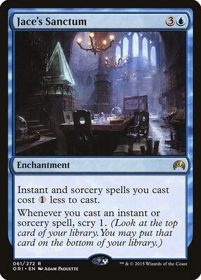 Jace's Sanctum card from Magic Origins