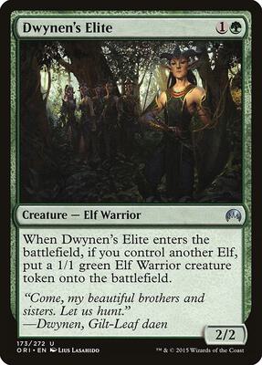 Dwynen's Elite card from Magic Origins