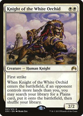Knight of the White Orchid card from Magic Origins