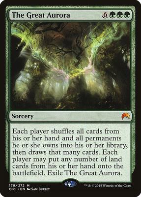 The Great Aurora card from Magic Origins