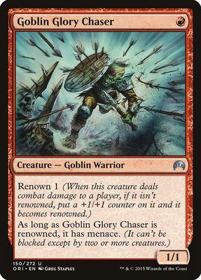 Goblin Glory Chaser card from Magic Origins