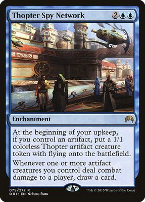 Thopter Spy Network card from Magic Origins