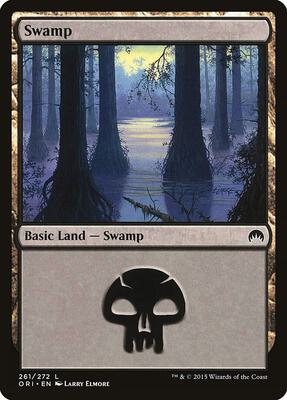 Swamp (261) card from Magic Origins
