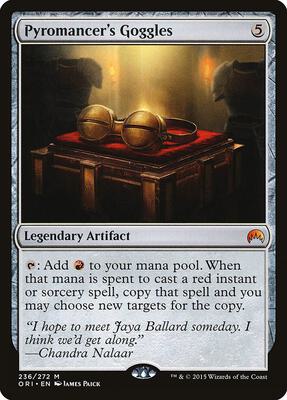 Pyromancer's Goggles card from Magic Origins