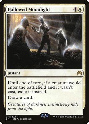 Hallowed Moonlight card from Magic Origins