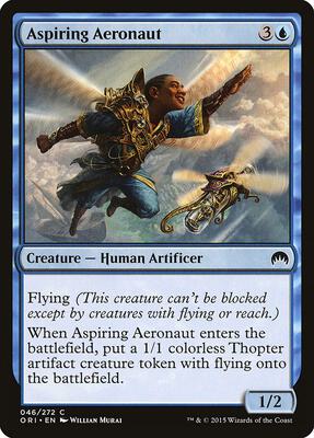 Aspiring Aeronaut card from Magic Origins