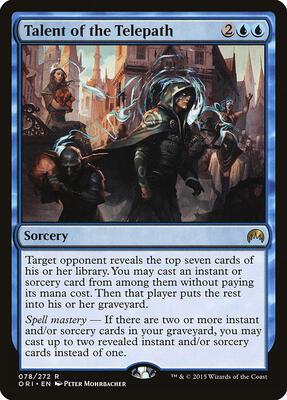 Talent of the Telepath card from Magic Origins