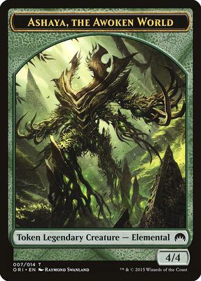 Ashaya, the Awoken World Token card from Magic Origins