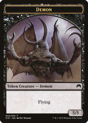 Demon Token card from Magic Origins