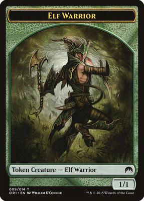 Elf Warrior Token card from Magic Origins