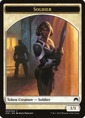 Soldier Token card from Magic Origins