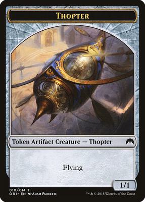 Thopter Token (010) card from Magic Origins