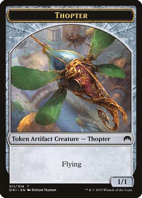 Thopter Token (011) card from Magic Origins