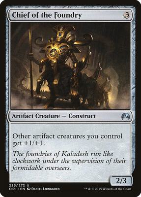 Chief of the Foundry card from Magic Origins