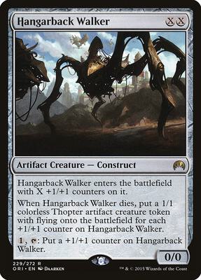 Hangarback Walker card from Magic Origins