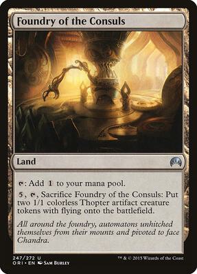 Foundry of the Consuls card from Magic Origins