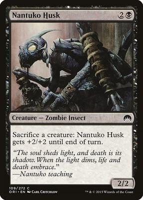Nantuko Husk card from Magic Origins