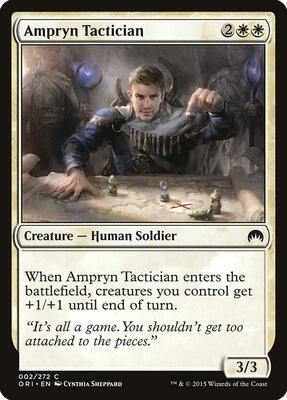 Ampryn Tactician card from Magic Origins