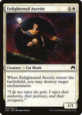 Enlightened Ascetic card from Magic Origins