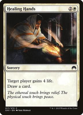 Healing Hands card from Magic Origins