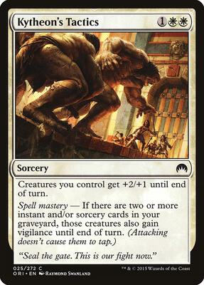 Kytheon's Tactics card from Magic Origins