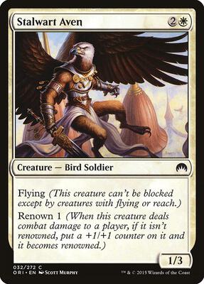 Stalwart Aven card from Magic Origins
