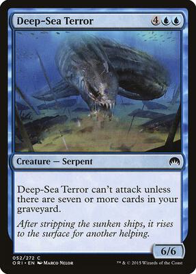 Deep-Sea Terror card from Magic Origins