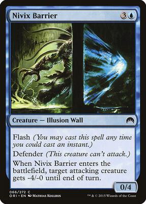 Nivix Barrier card from Magic Origins
