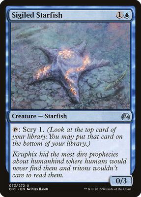 Sigiled Starfish card from Magic Origins