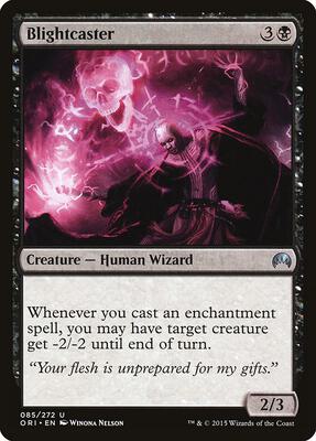 Blightcaster card from Magic Origins