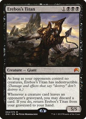 Erebos's Titan card from Magic Origins