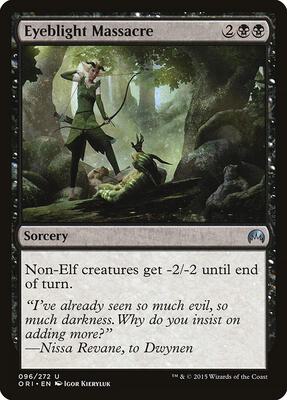 Eyeblight Massacre card from Magic Origins
