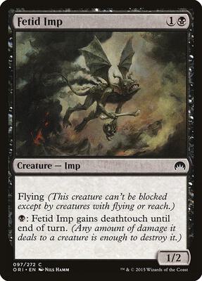 Fetid Imp card from Magic Origins