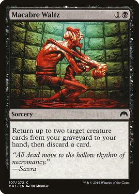 Macabre Waltz card from Magic Origins