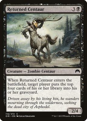 Returned Centaur card from Magic Origins