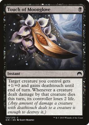 Touch of Moonglove card from Magic Origins