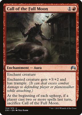 Call of the Full Moon card from Magic Origins