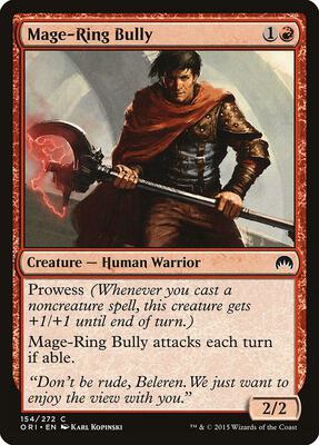 Mage-Ring Bully card from Magic Origins